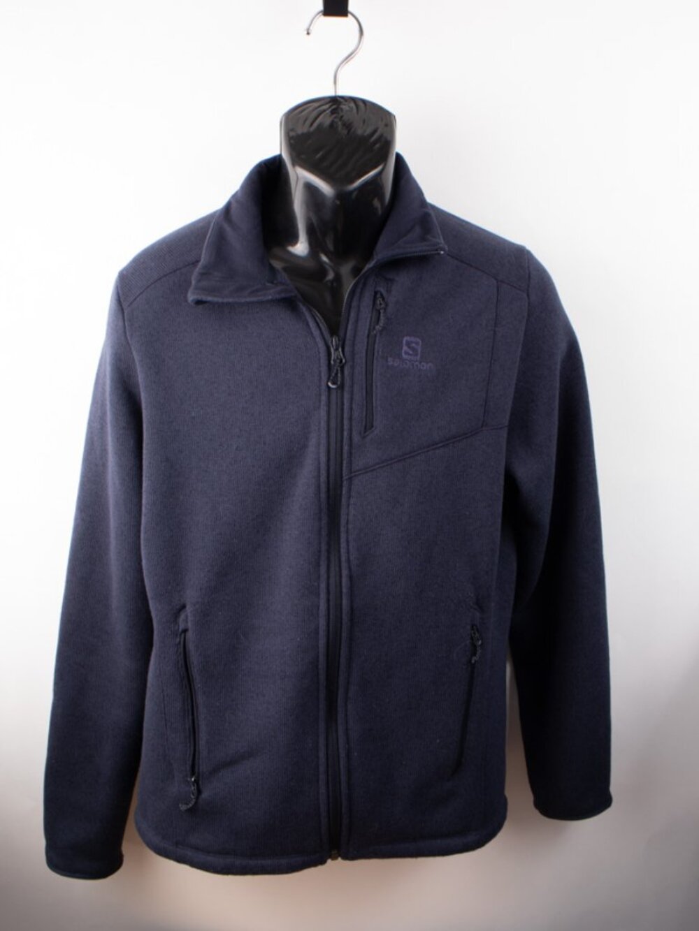 Salomon Men's Medium Jacket Navy Blue